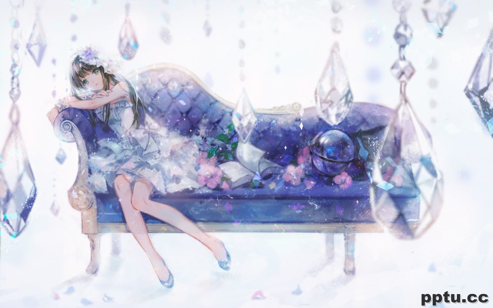 高清动漫美女墙纸精选合辑