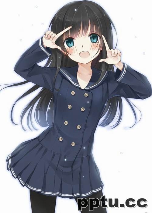 动漫校服美女图片高清合辑