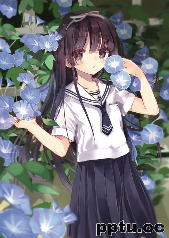 动漫校服美女图片高清合辑