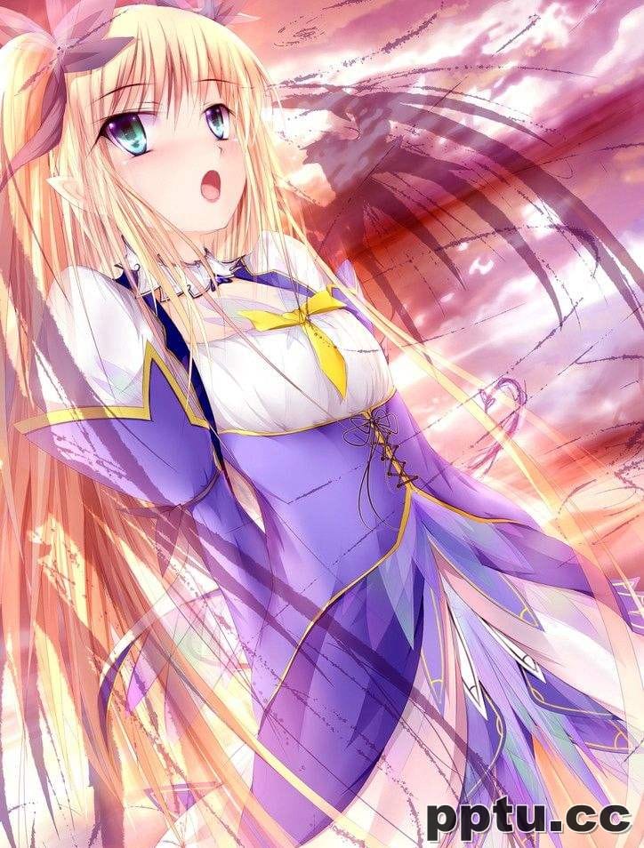 长发飘飘动漫美女精美图片