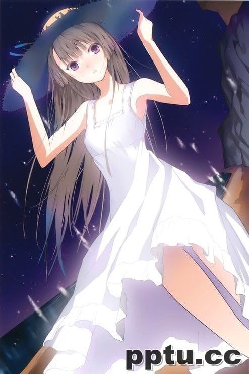 长发飘飘动漫美女精美图片