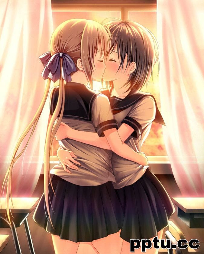 动漫美女亲吻图片高清精选-皮皮兔动漫