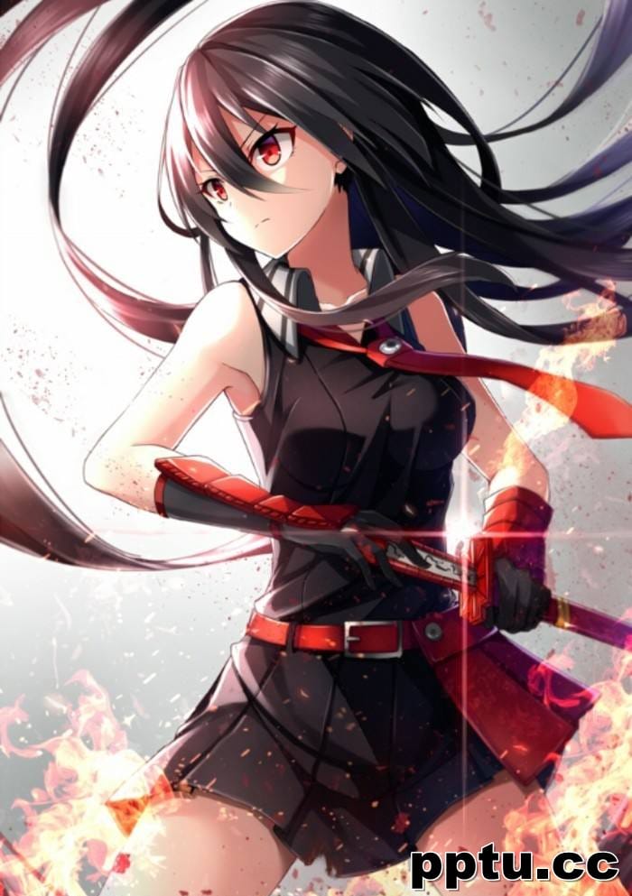 动漫美女杀手图片素材