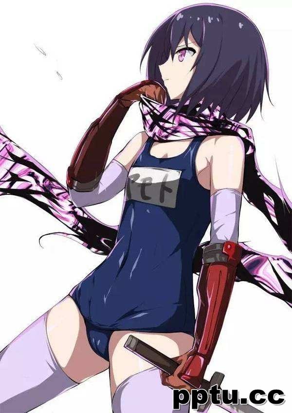 动漫美女杀手图片素材