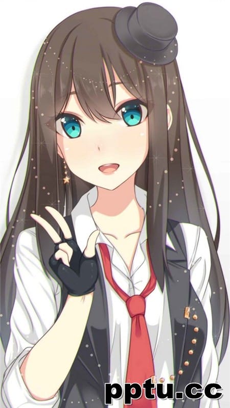 动漫清纯美女高清精选图片