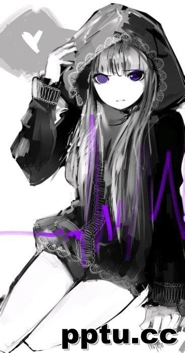 动漫冷酷美女图片高清素材-皮皮兔动漫