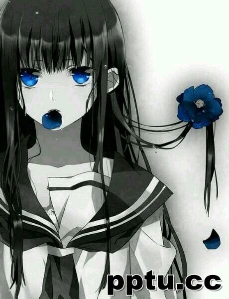 动漫冷酷美女图片高清素材