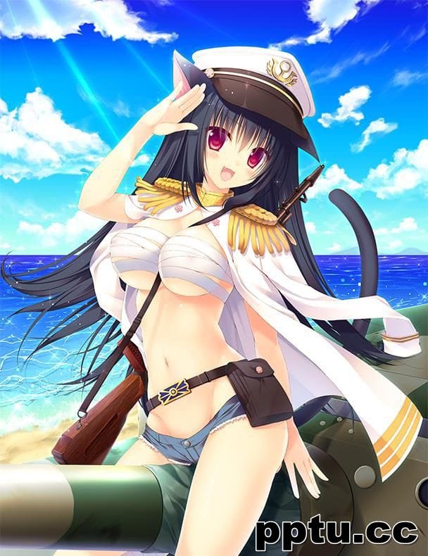 戴帽子动漫美女高清图集-皮皮兔动漫