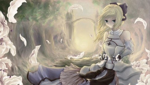 动漫唯美梦幻美女图片素材