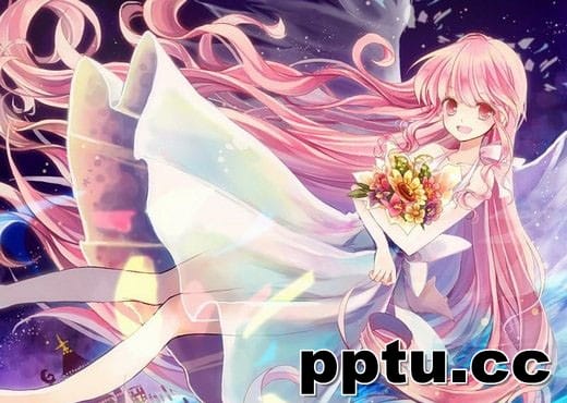 动漫唯美梦幻美女图片素材