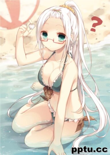 动漫沙滩美女泳装精选图片-皮皮兔动漫