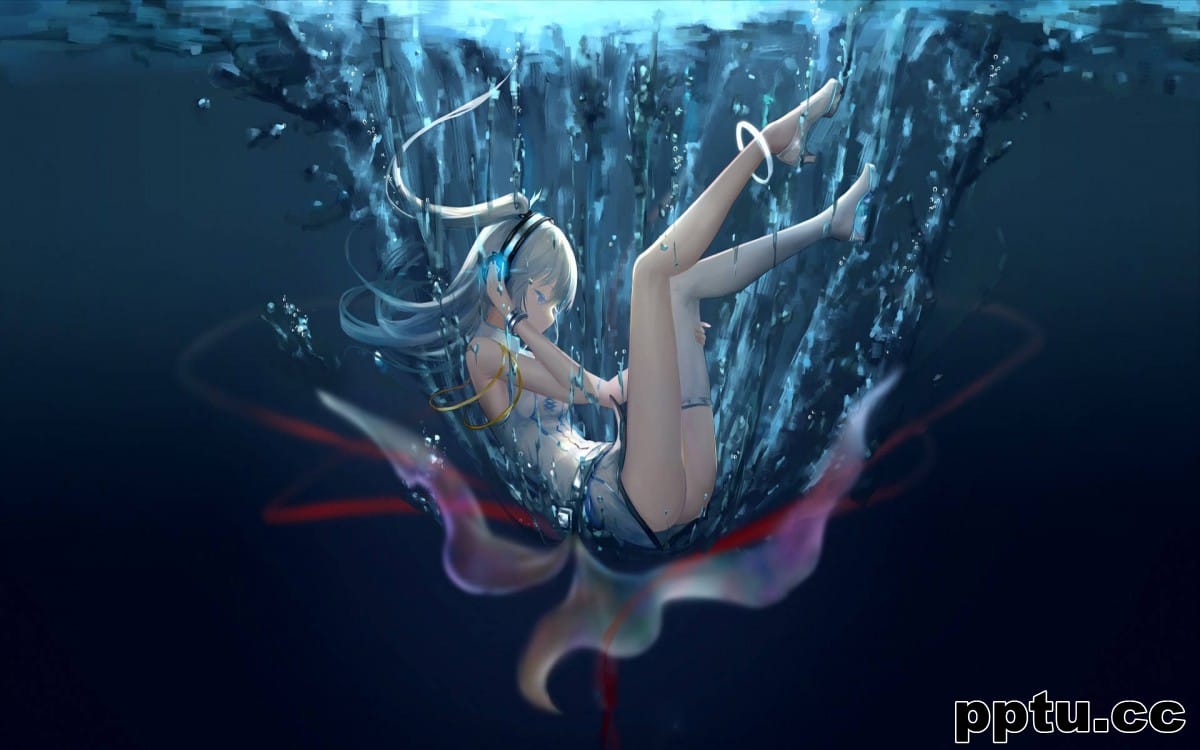 二次元动漫女孩插画壁纸