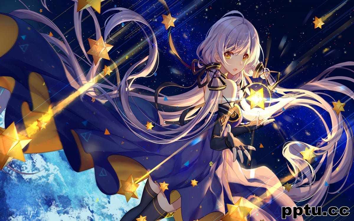 二次元动漫女孩插画壁纸