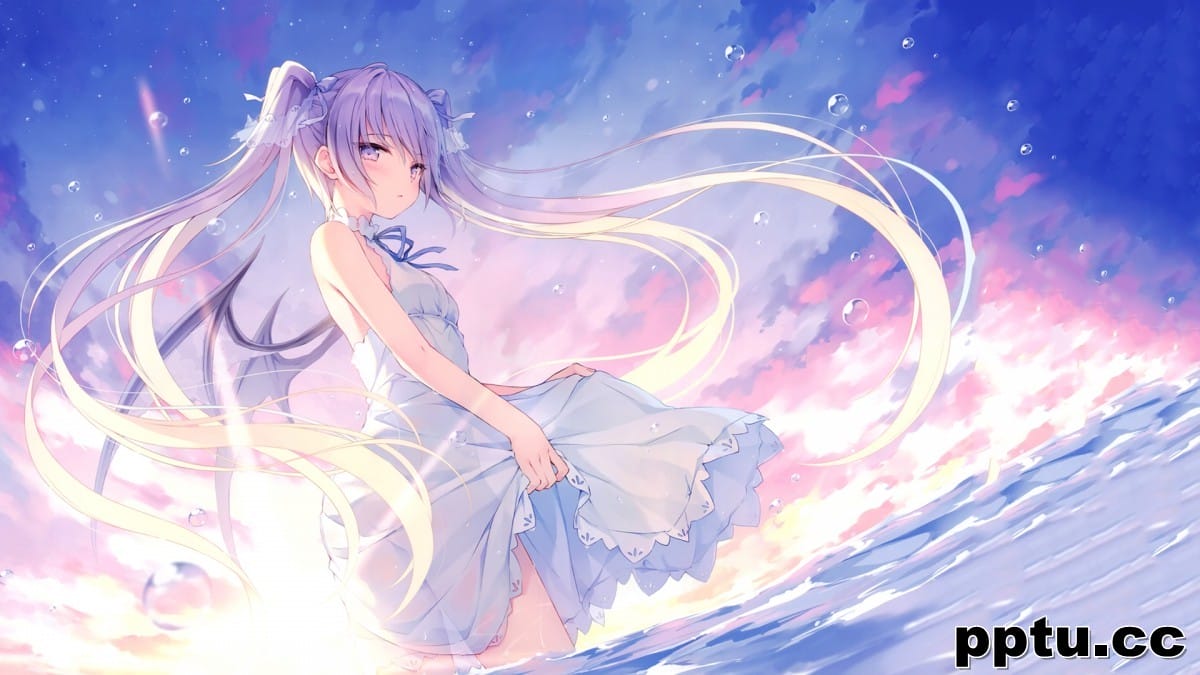 唯美性感美女动漫壁纸-皮皮兔动漫