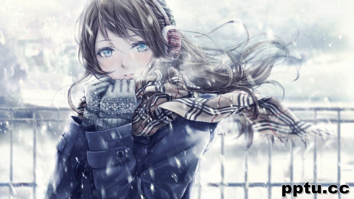 清纯动漫少女壁纸-皮皮兔动漫