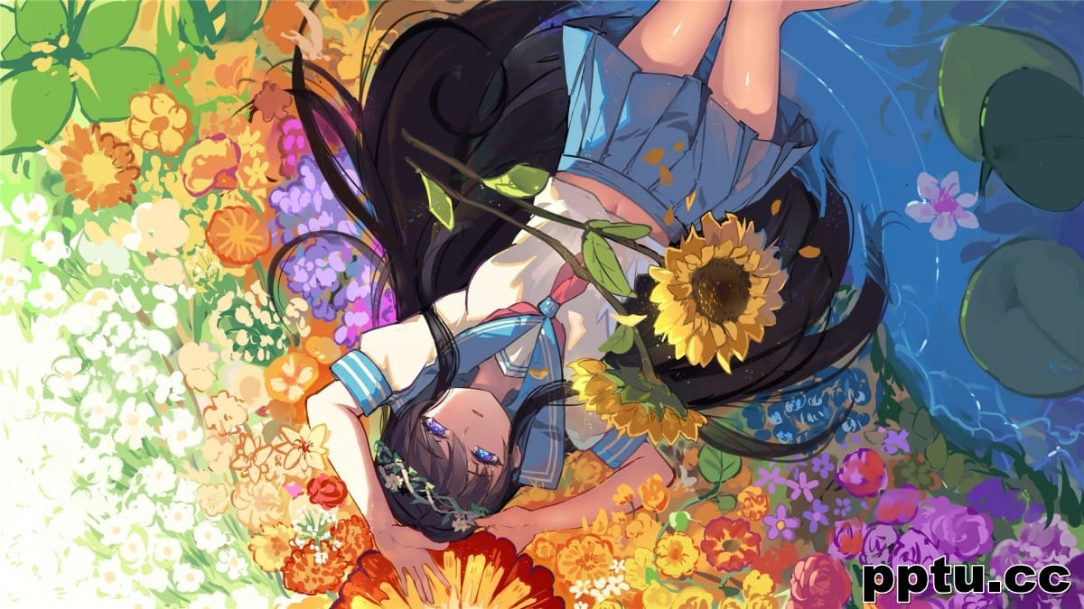 清纯动漫少女壁纸