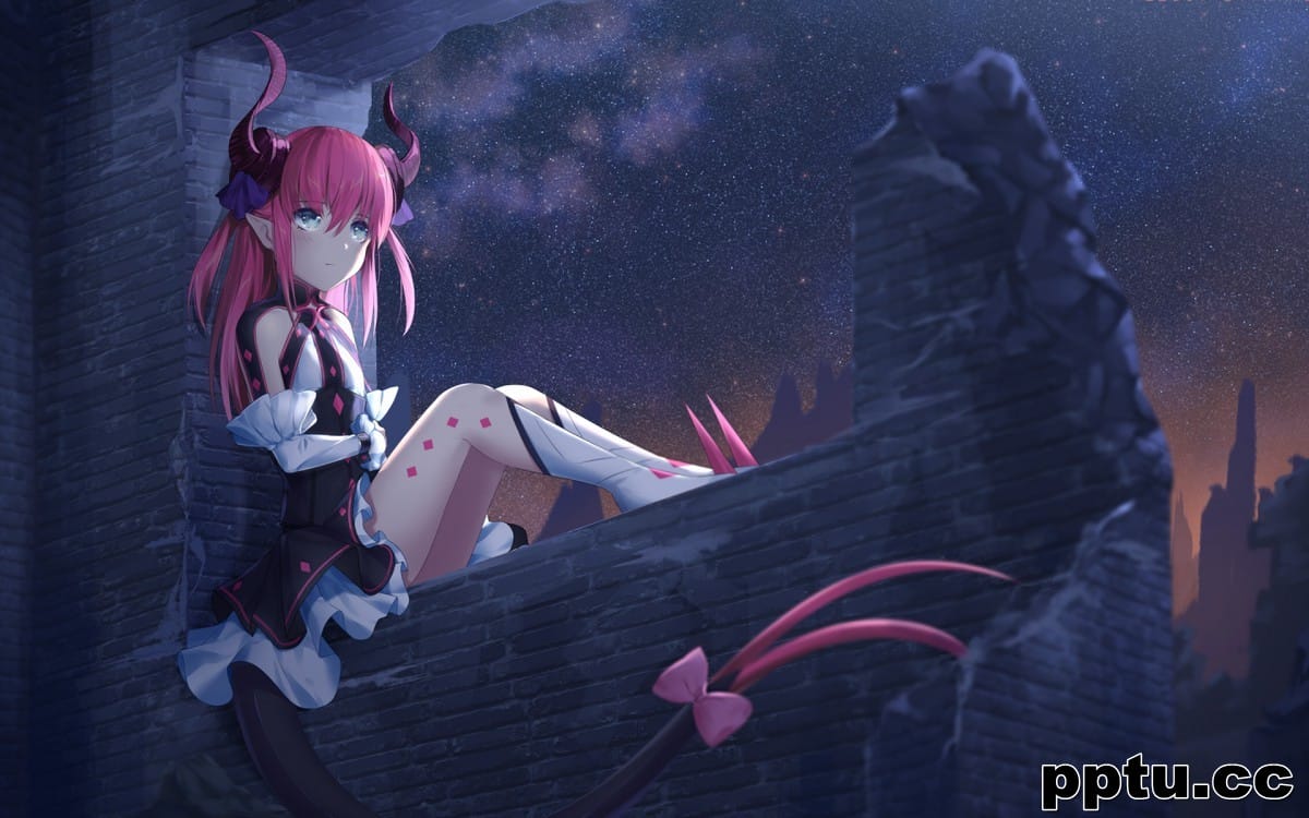 可爱动漫少女壁纸