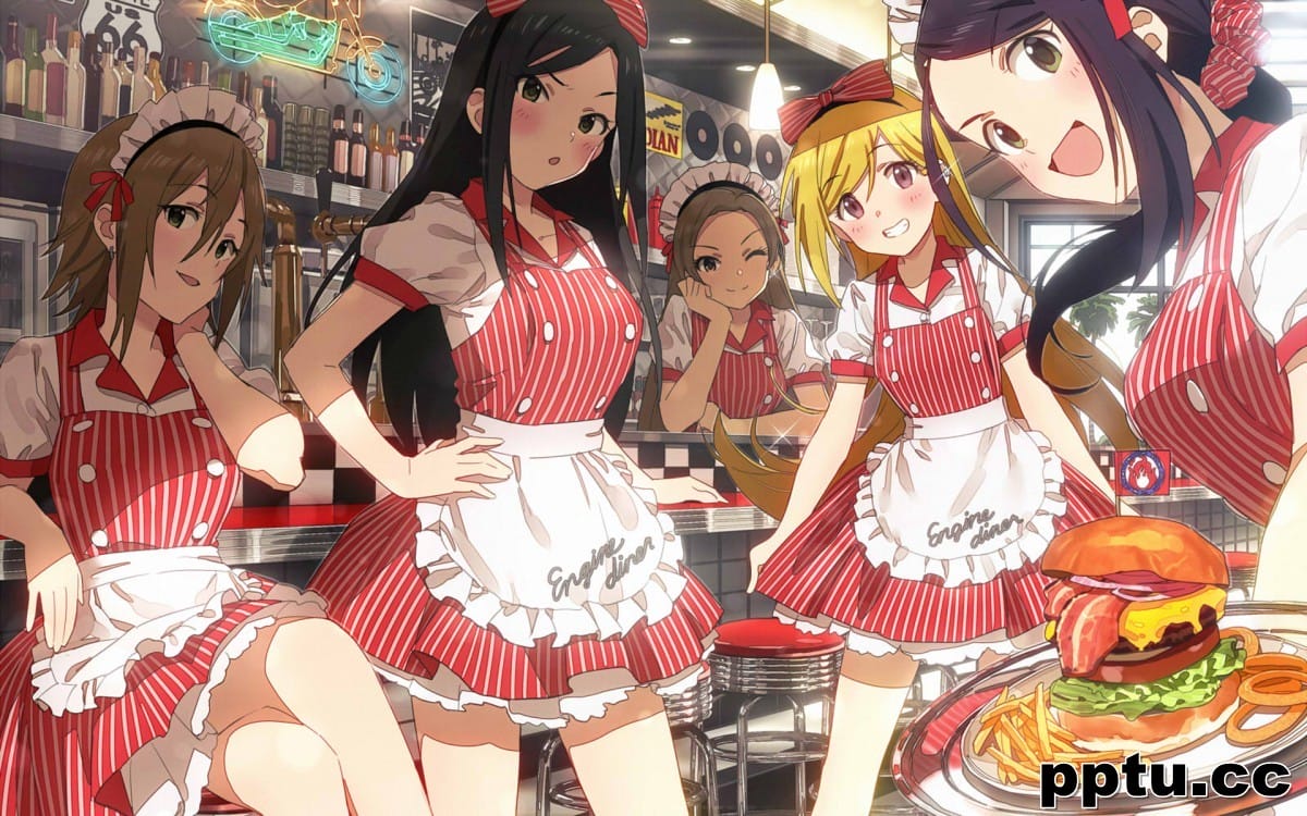 二次元漫画美女图片