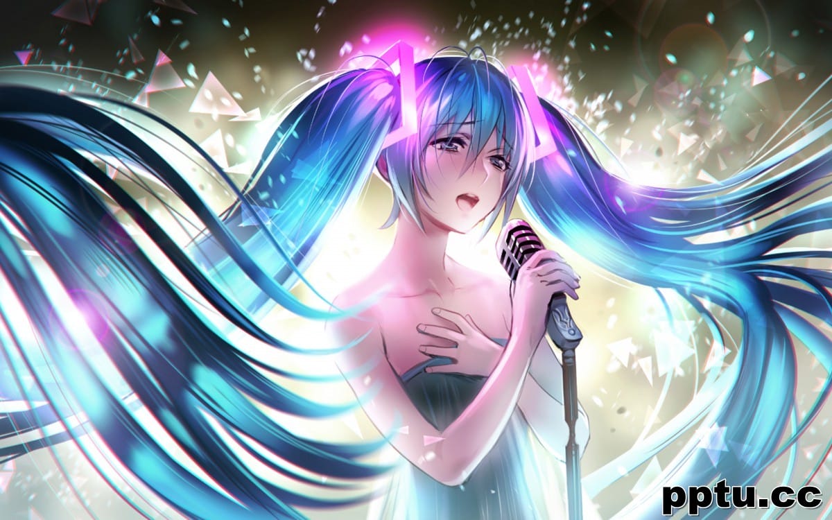 甜美初音未来壁纸大全