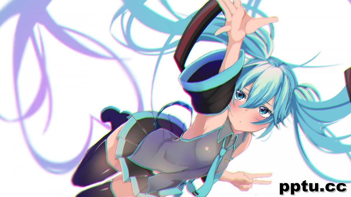 可爱的初音未来少女壁纸