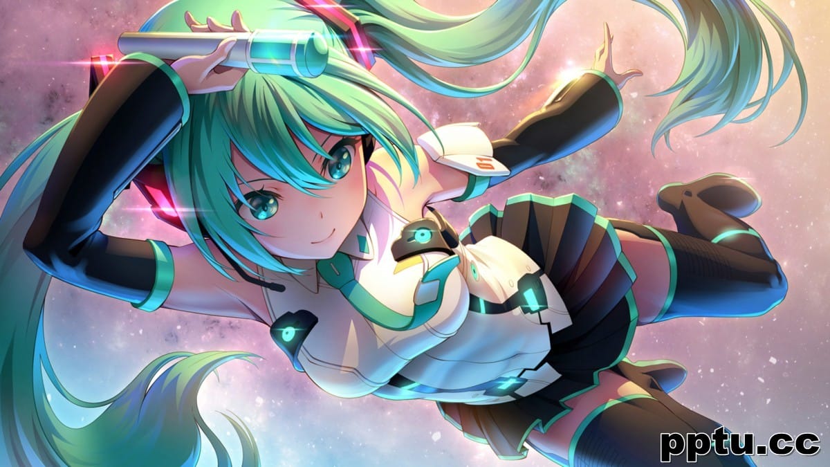 可爱的初音未来少女壁纸
