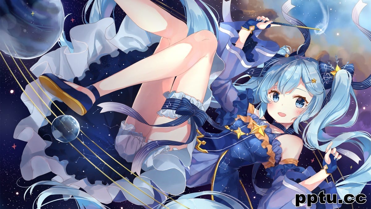 甜美动漫少女图片大全