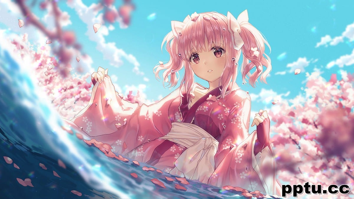 甜美动漫少女图片大全