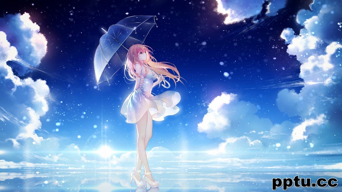 精致的动漫美女壁纸-皮皮兔动漫