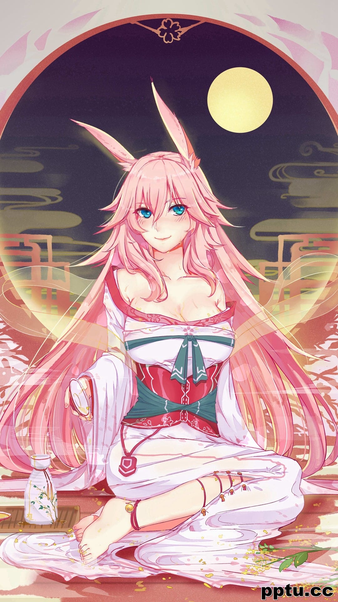 唯美动漫美女高清手机壁纸-皮皮兔动漫