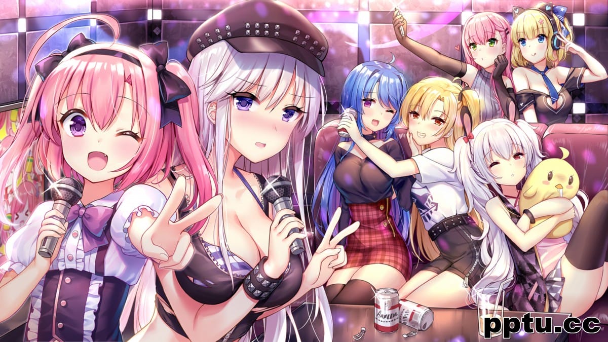 唯美诱人的动漫美女壁纸