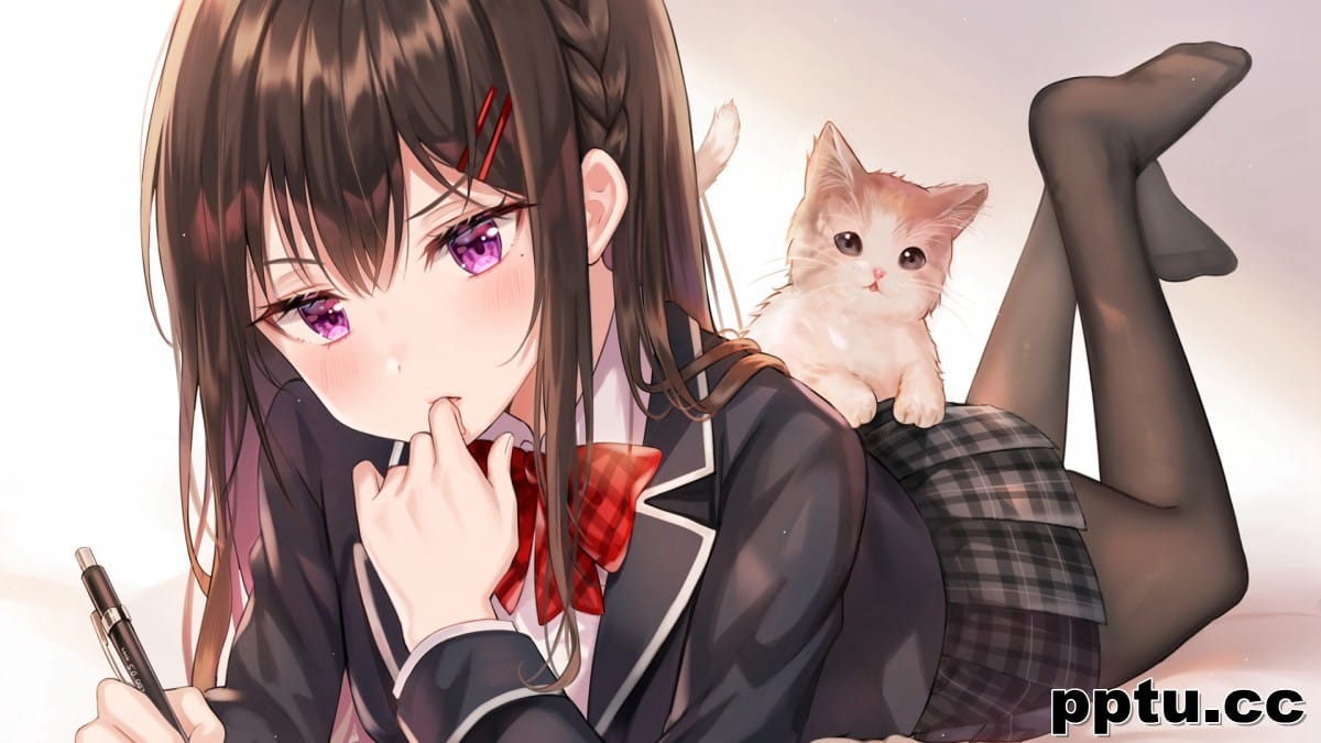 甜美动漫女生壁纸