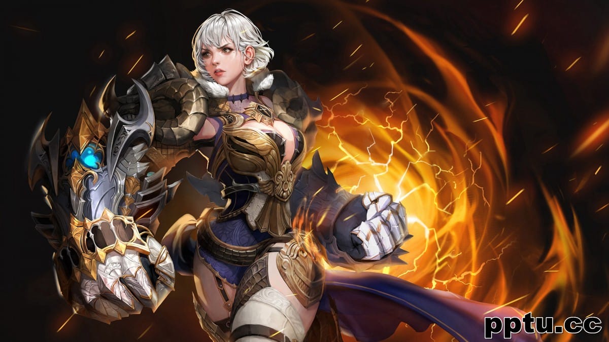 动漫插画美女壁纸