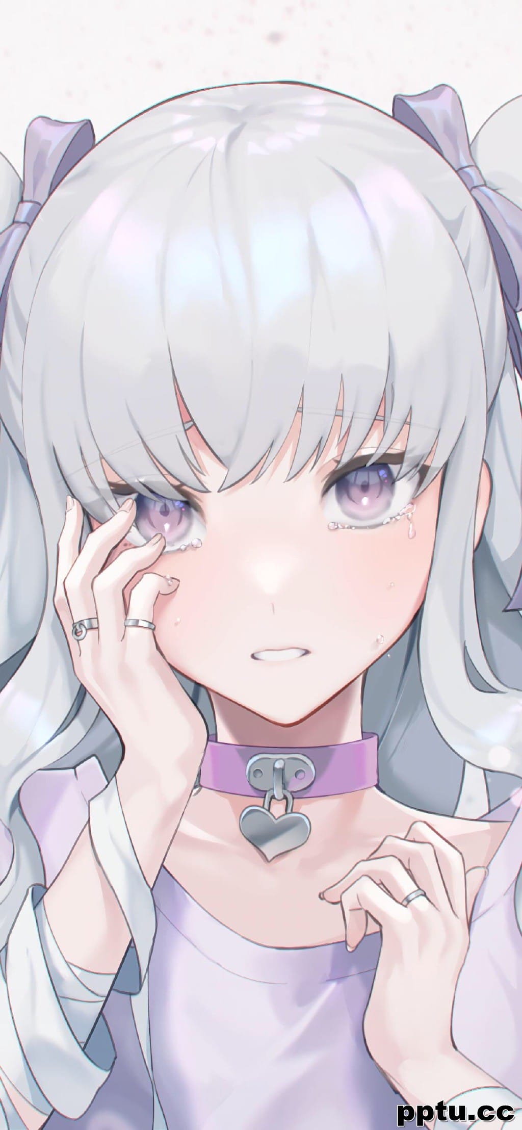 唯美二次元美女高清手机壁纸-皮皮兔动漫