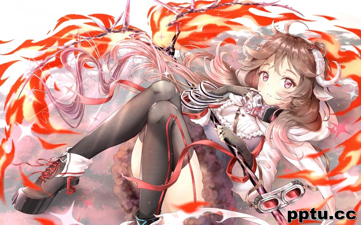 二次元甜美性感美女动漫壁纸-皮皮兔动漫