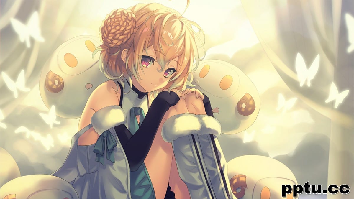 唯美动漫美少女桌面壁纸