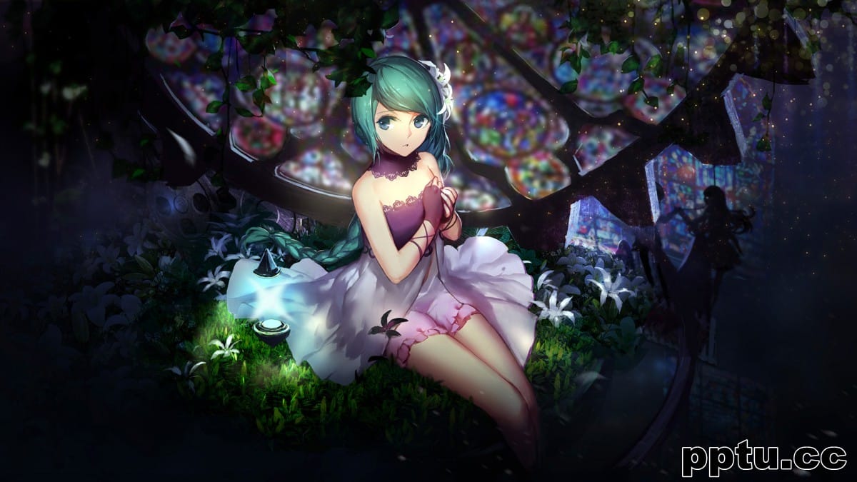 唯美动漫美少女桌面壁纸