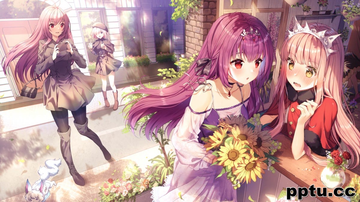 唯美动漫少女高清图片