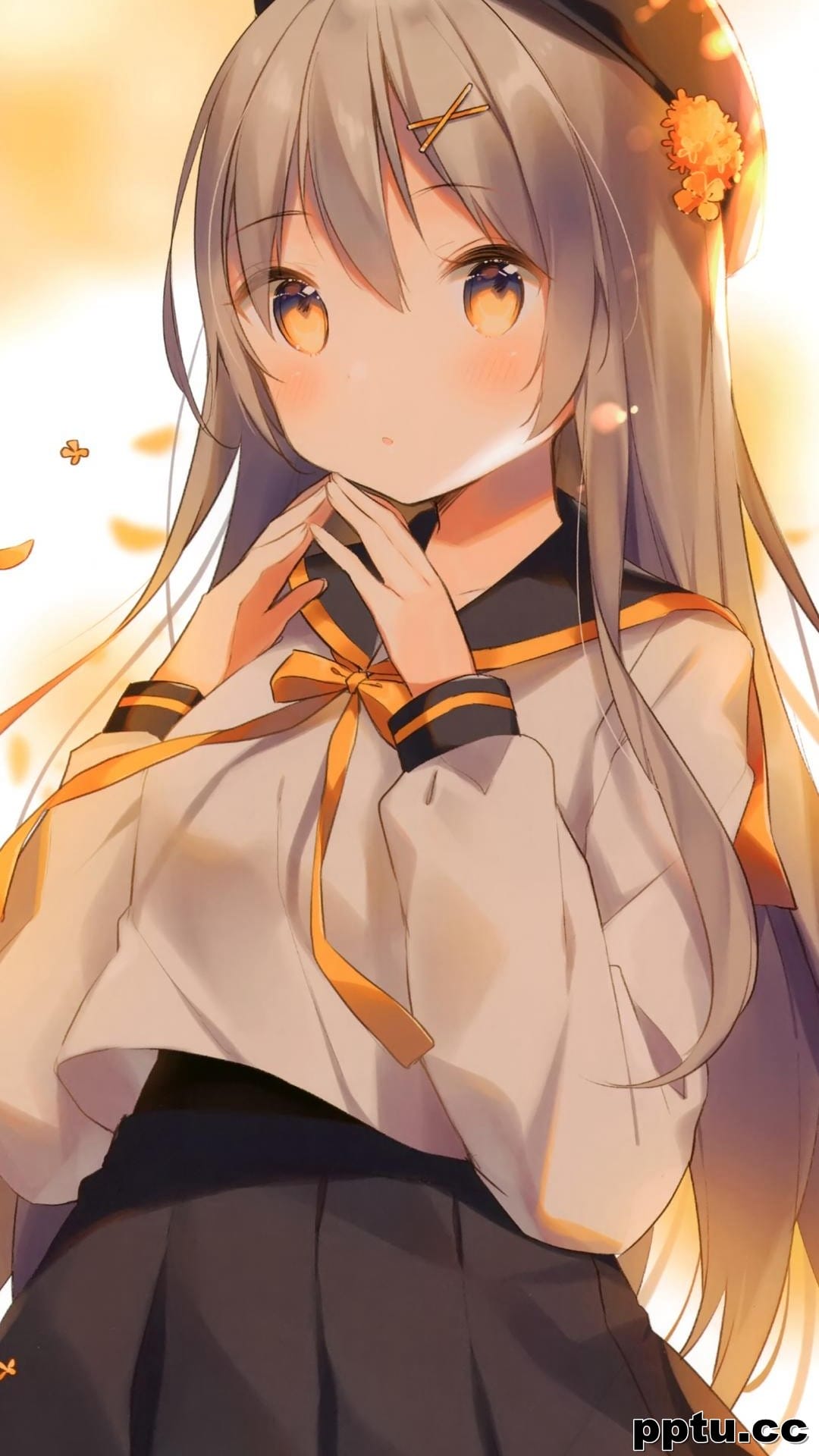 唯美动漫美女插画手机壁纸