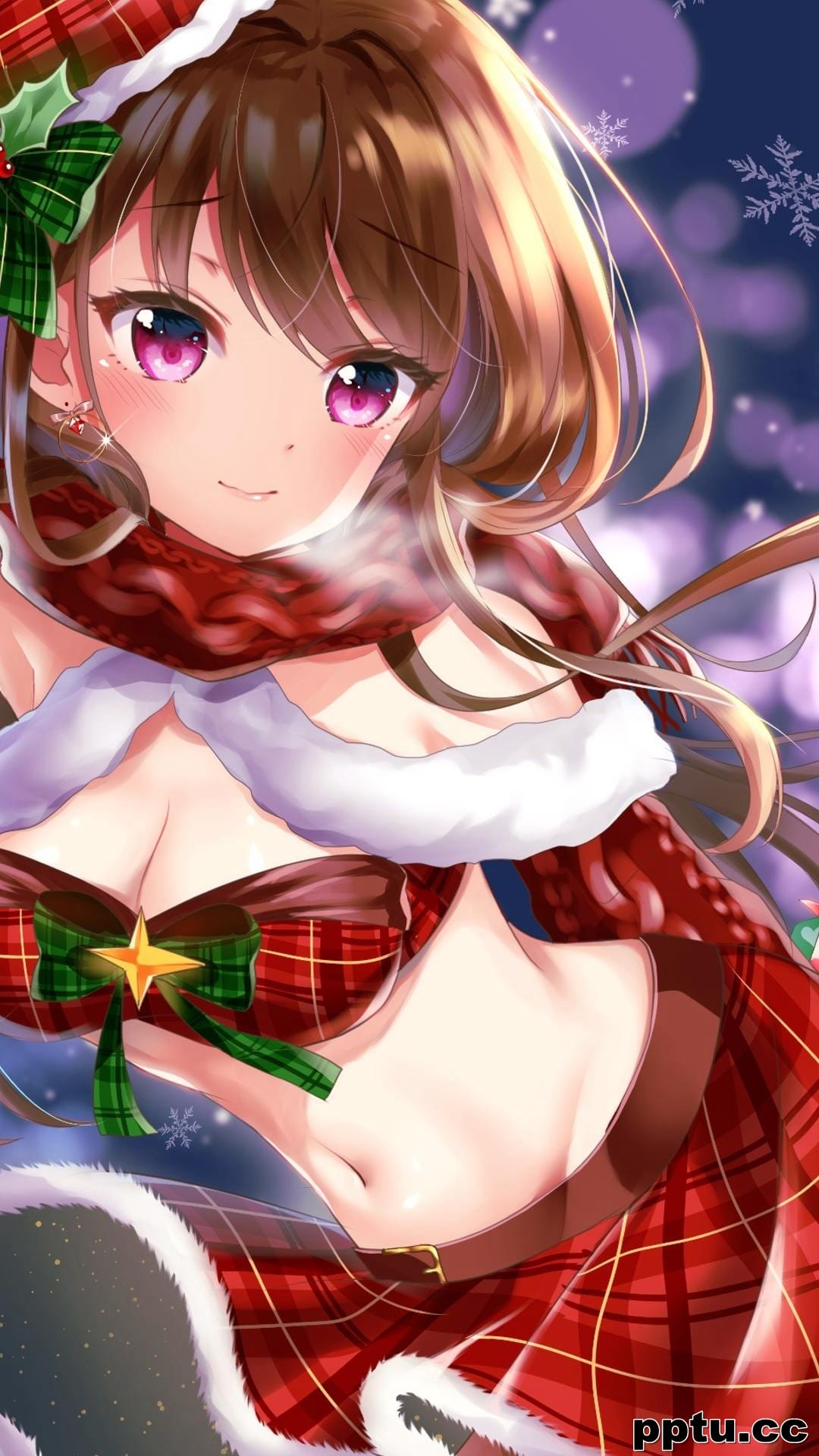 唯美动漫美女插画手机壁纸