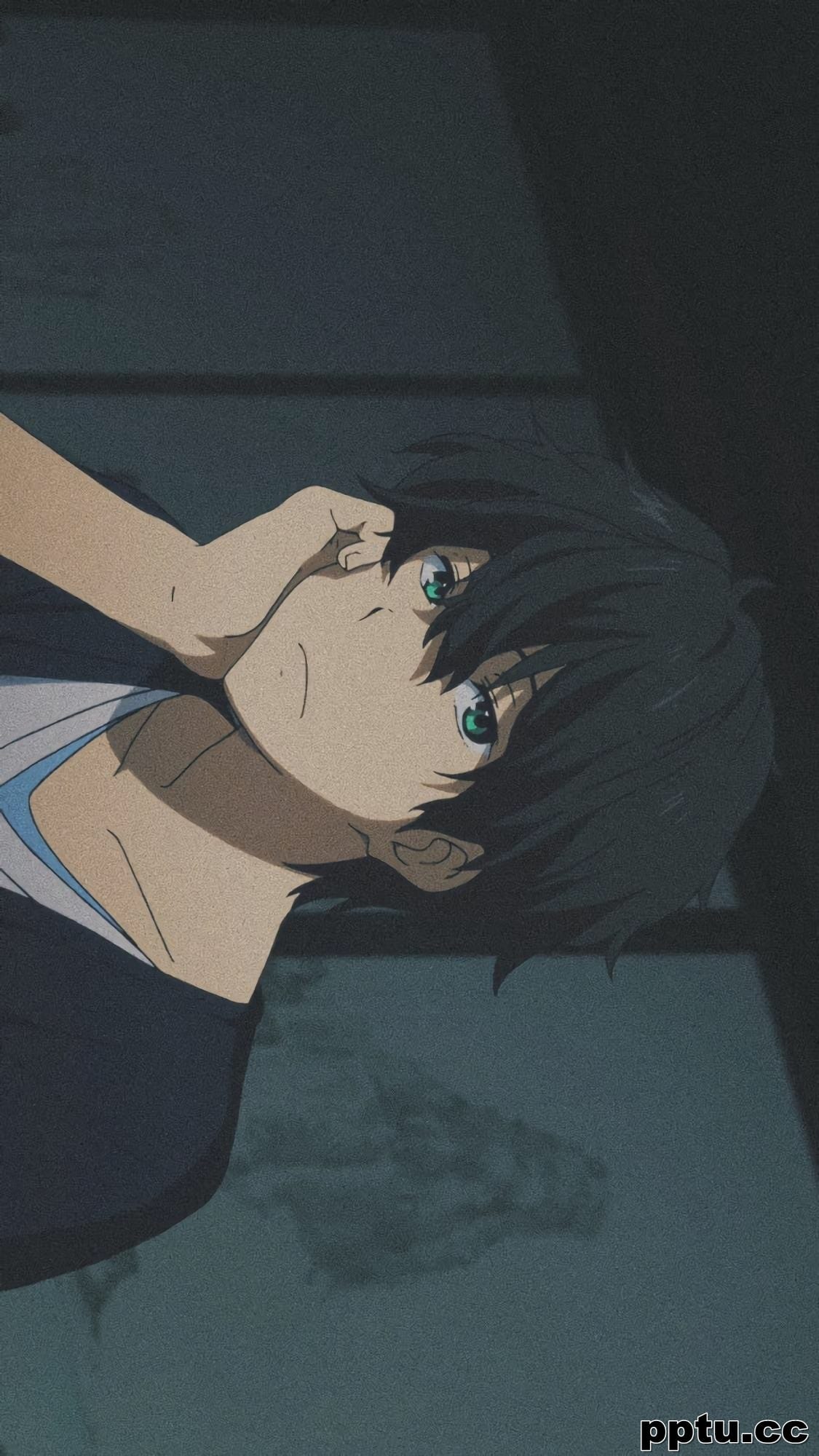 冰菓清新横屏校园动漫手机壁纸