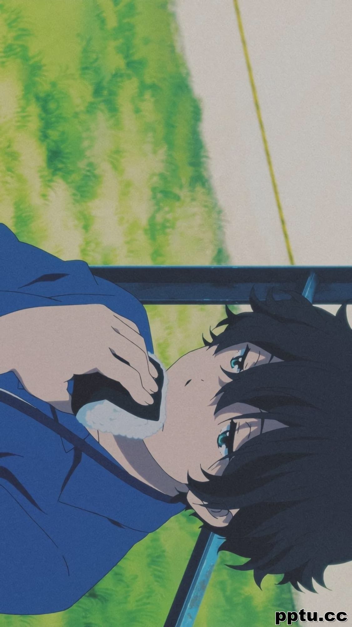 冰菓清新横屏校园动漫手机壁纸