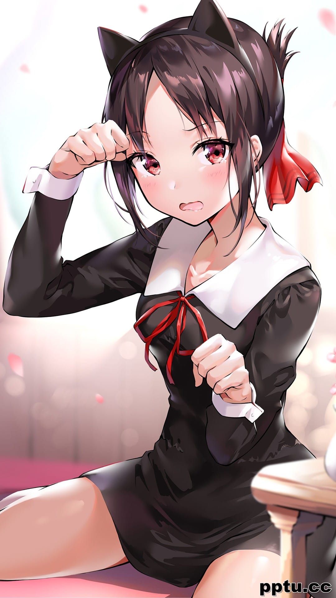 动漫美女性感插画手机壁纸