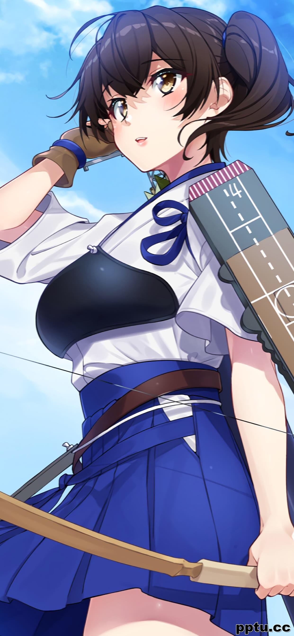 卡通二次元美少女高清手机壁纸-皮皮兔动漫