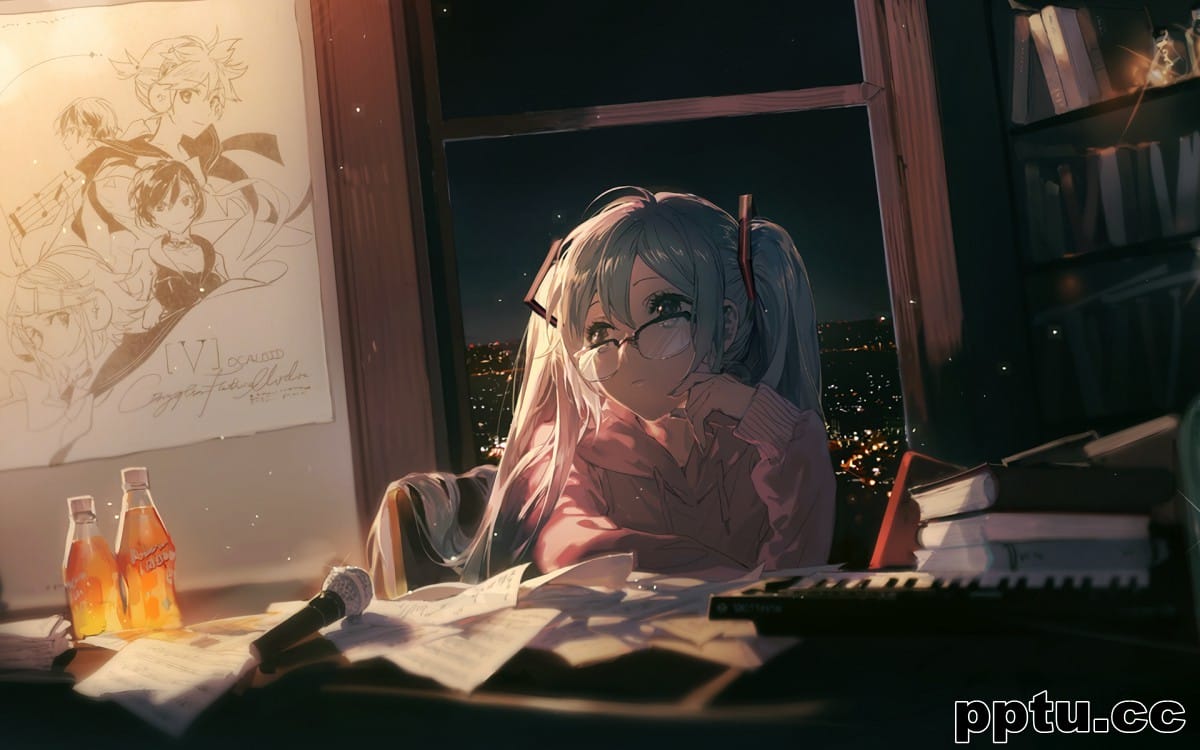 动漫少女性感图片