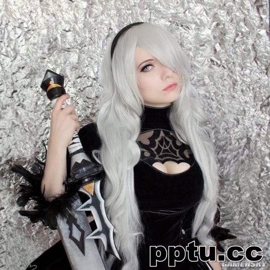 俄妹COS多版本2B小姐姐 大波浪的2B爱了吗？-皮皮兔动漫