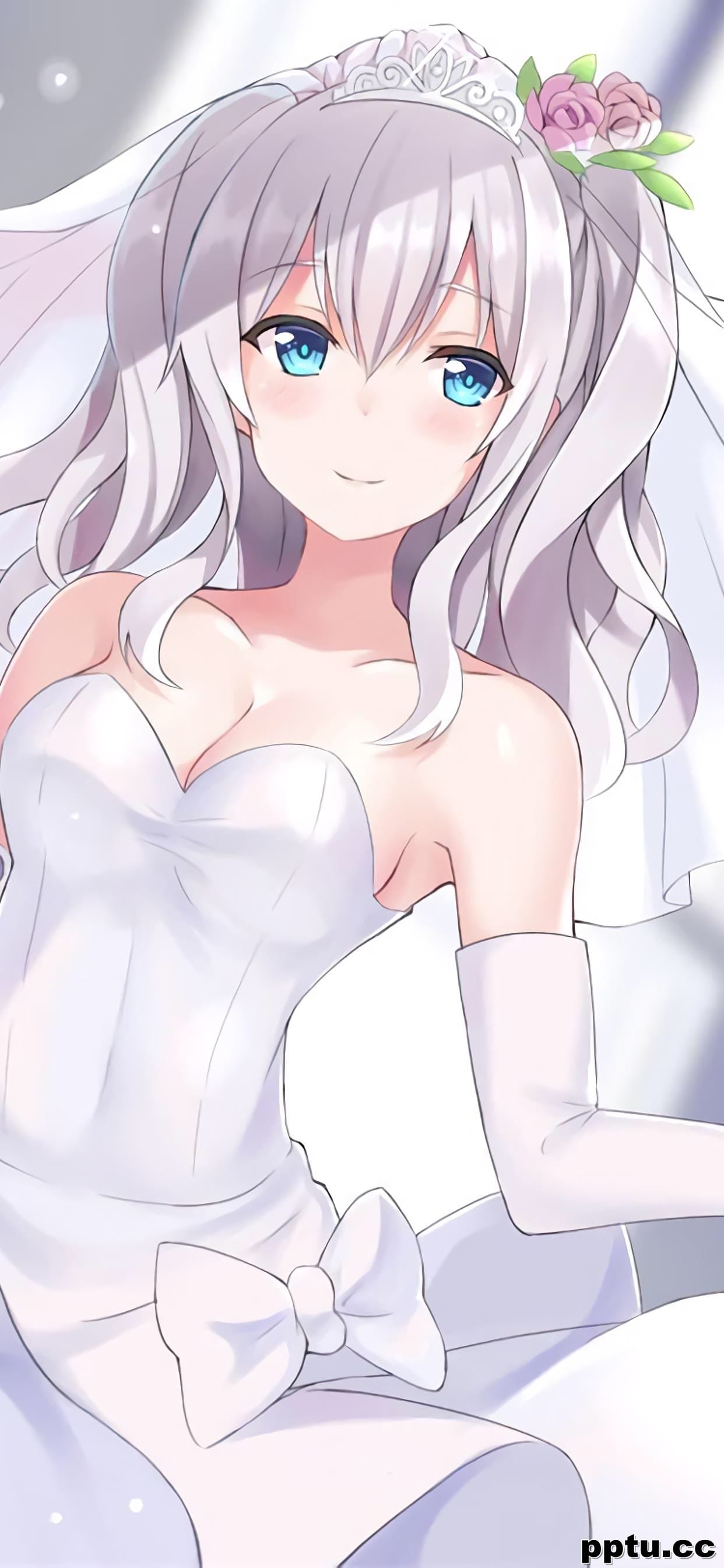 卡通二次元美少女高清手机壁纸