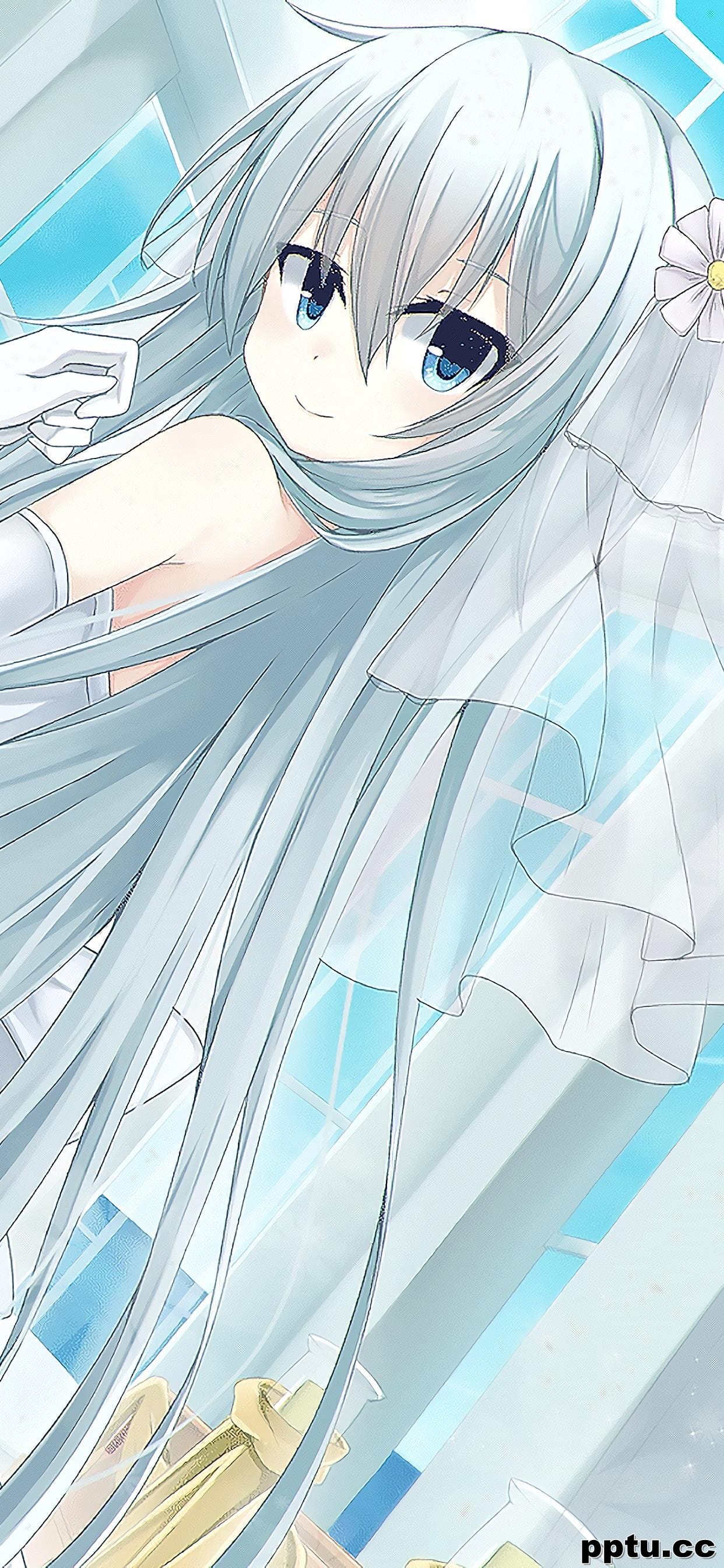 卡通二次元美少女高清手机壁纸