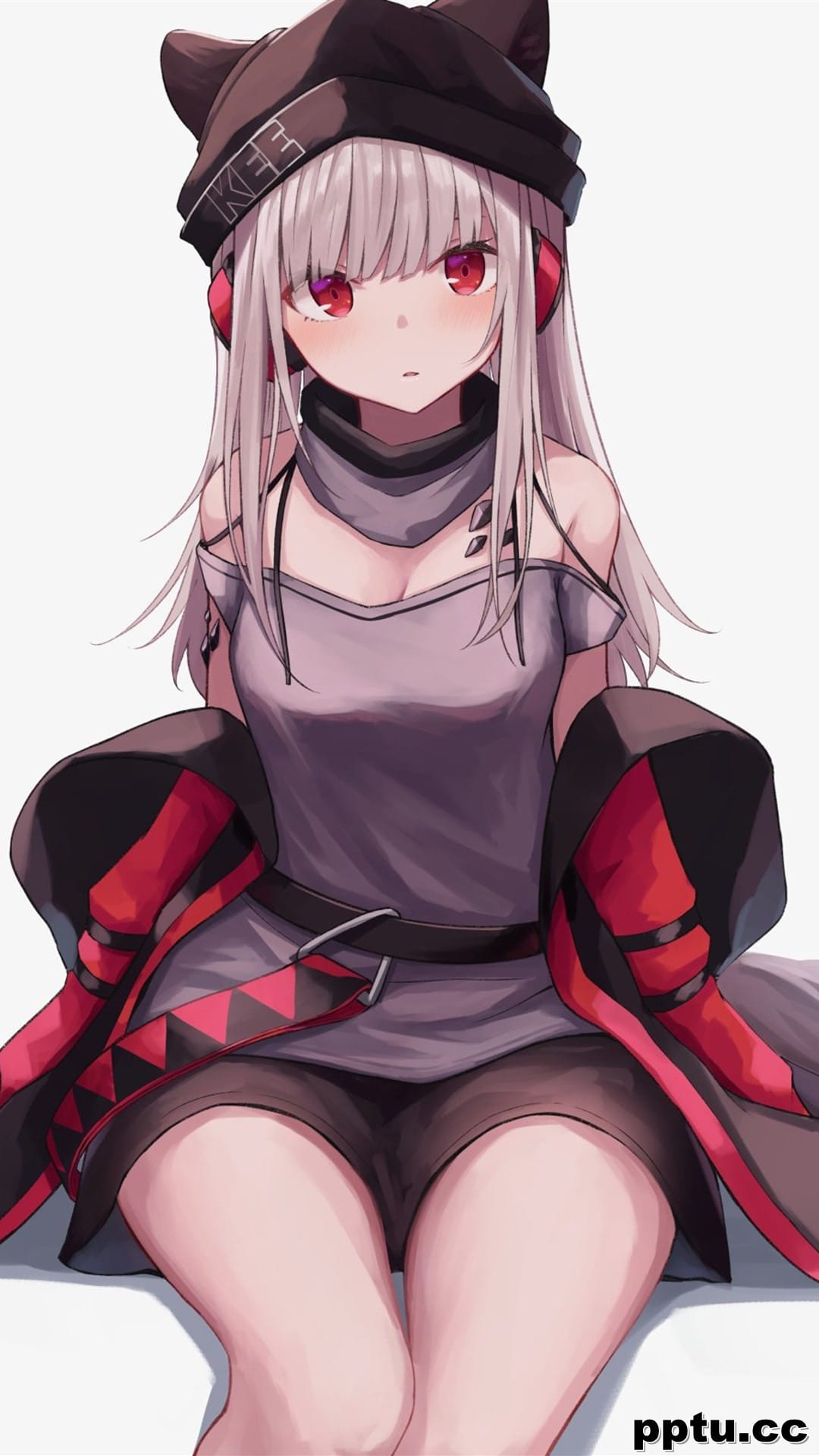 动漫美女唯美插画手机壁纸