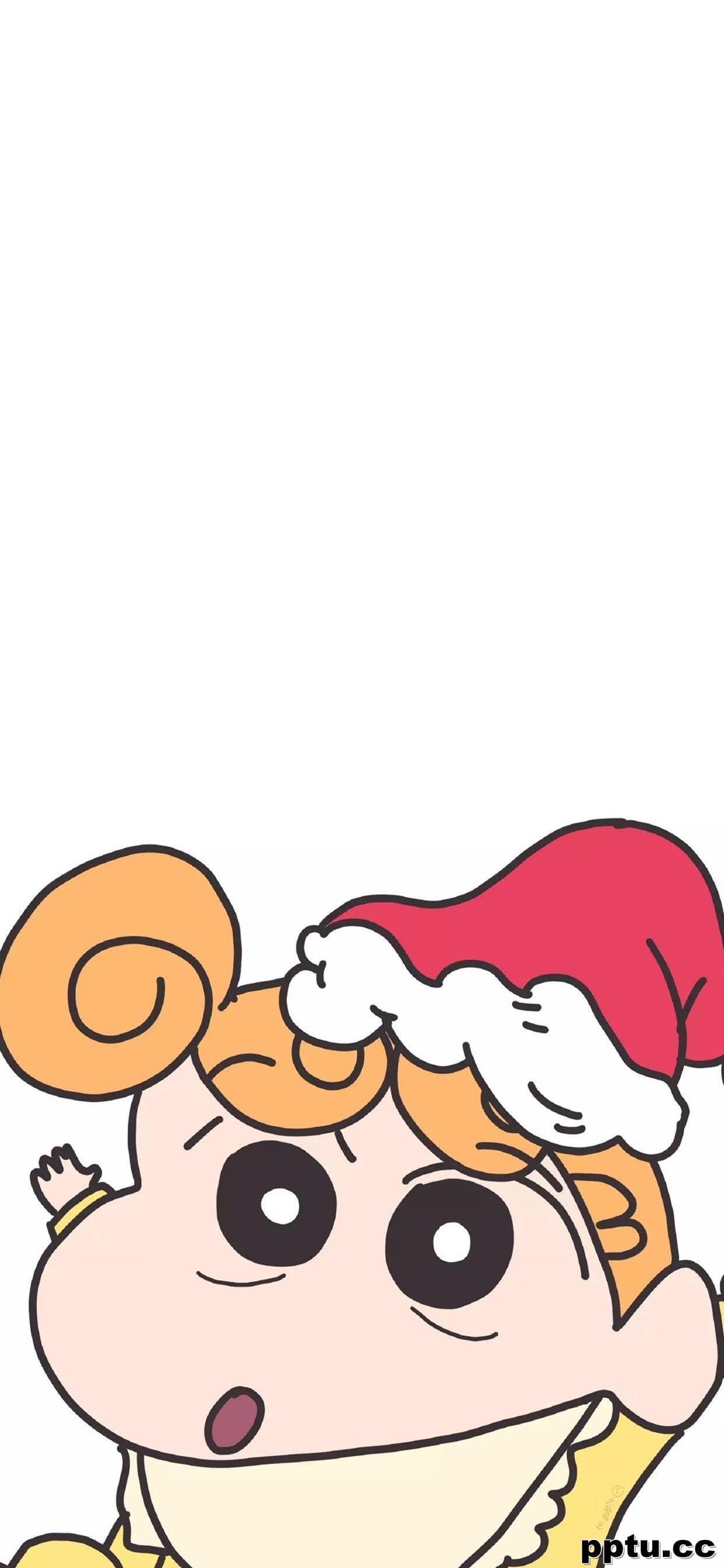 蜡笔小新卡通形象高清手机壁纸-皮皮兔动漫