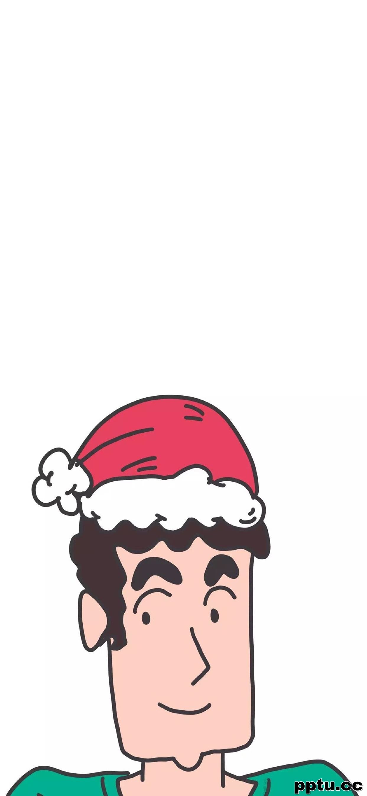 蜡笔小新卡通形象高清手机壁纸